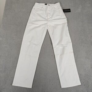 Black Orchid Jeans‎ Womens 27 Parker Vintage Straight Leg Truth Hurts Distressed